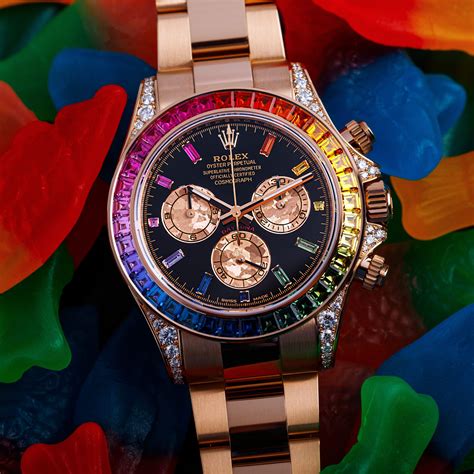 rolex rainbow 69|rolex daytona rainbow reviews.